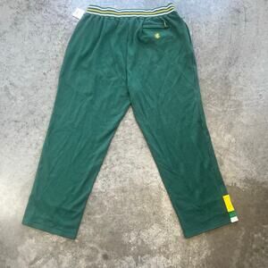 ROCAWEAR Baggy Sweatpants Green Yellow Y2K Hip Hop Deadstock 3XL